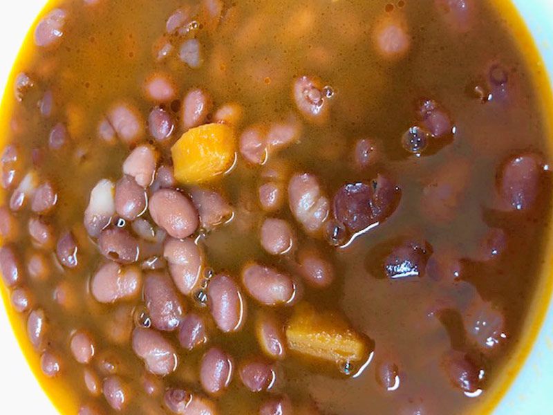 Legumbres tradicionales en El Descanso